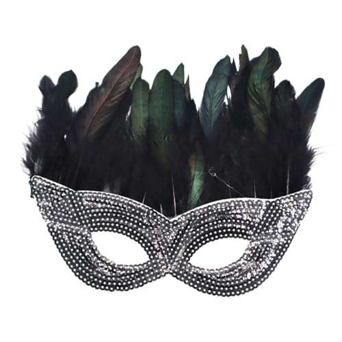 Genérico Mascara Disfraz,Mascara De MáScaras De Encaje Para Mujer Disfraz Veneciano NiñO MáScara Veneciana Negra Mascara Carnaval Fiesta De Disfraces Fiesta Sexy Halloween Ball/Carnaval