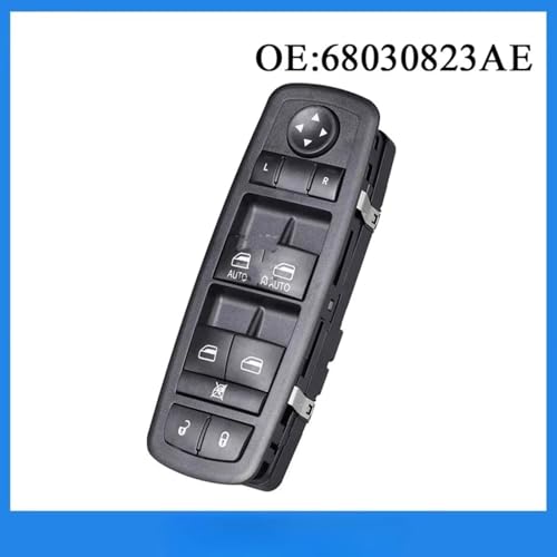 Interrupteur de commande de levage de fenêtre Grand Cherokee 2011-2013 avant gauche - 4