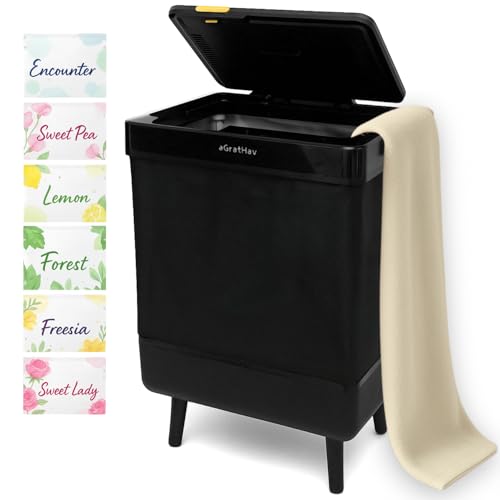 aGratHav Towel Warmer for Bathroom, Foldable Towel Warmer Bucket, Blanket Warmer, Extra-Large 35L...