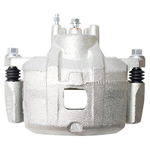 Image of TRQ Front Right Brake Caliper w /Bracket Passenger Side | For 2007-2012 Dodge Caliber