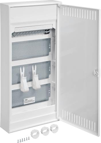 Hager VA48NW Multimedia Volta AP 4reih, Stahlblechtür