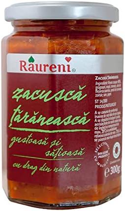 Raureni Peasant Style Zacusca ( Zacusca Taraneasca ) - 300 g