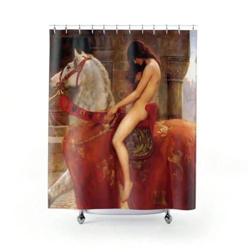 Rideau de douche bohème 80x180cm imperméable au design rétro unique - 2