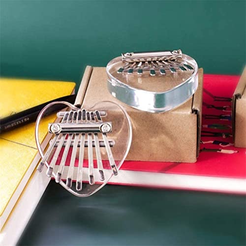 Générique Mini Doigt Kalimba Pouce Piano Portable Pouce Piano Cristal Clair Kalimba Instrument 8 Touches Mini Pouce… - Les Beatles, Paul McCartney, John Lennon, RIngo Starr, George Harrison Générique Mini Doigt Kalimba Pouce Piano Portable Pouce Piano Cristal Clair Kalimba Instrument 8 Touches Mini Pouce… – Image 6
