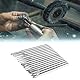 HaoTrade 30 Stück Mini Diamant Frässtifte, 2,35mm Schaft Diamant Schleifstifte, Wolframstahl Fräser, Rotationsfräser Bohrer, Drehfräser zum Stein/ Glas/ Metall Schleifen, Polieren, Gravieren