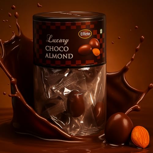 Image of Effete Choco Coated Nut Butter Scotch, Chocolaty Dryfruits, Butter Scotch chocolates packet, Chocolicious Butter Scotch, Dryfruits chocolates packet, chocolates gift pack, chocolate box (32gm)