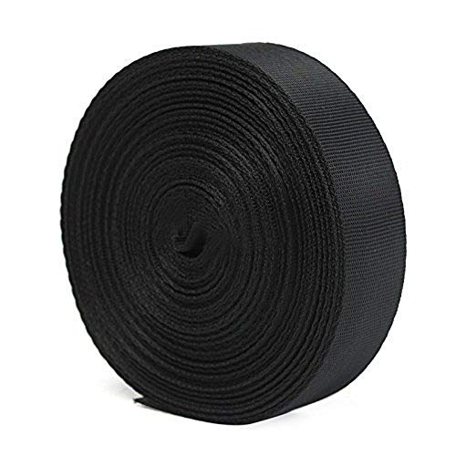 Image of AANIJ Nylon /Canvas Webbing or Flat Strip 2 inch 0r 50 mm Wide for Collars, Leashes, Diving Gear, Sports Gear, Bag Belt, Hiking (10 Meter, Pack of 1)