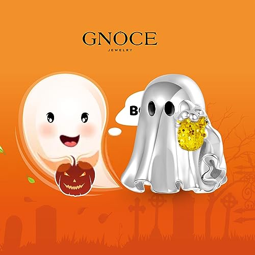 Image of GNOCE Halloween Charm Bracelet Fit Pandora Beads for Women Gift