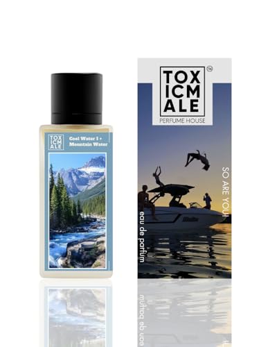 Image of TOXICMALE Cool water I + Mountain water | Perfect Long lasting Men's perfume for office & daily use | perfumes for men | Gift for him | TMA44 | 50 ml perfume | TM Perfume House