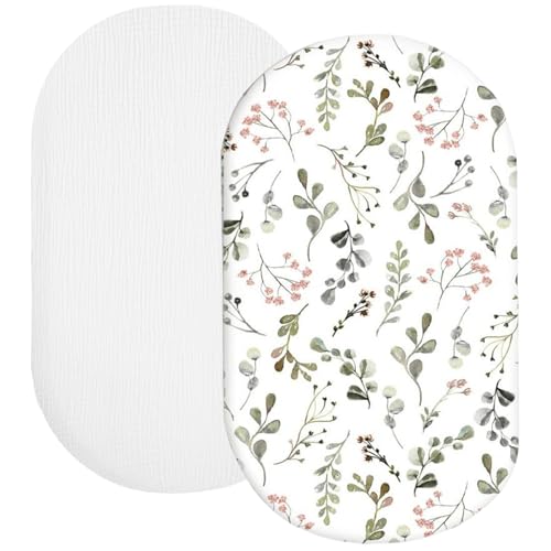 Spannbettlaken Kinderwagen 2er-Pack, 82 x 42 cm Kinderwagen...