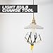 Uonlytech High-altitude Light Bulb Grabber Lightbulb Changer for High Ceilings High Ceiling Light Bulb Changer Bulb Change Tool Bulb Changer for Flood Light Bulbs LED Bulb Changer