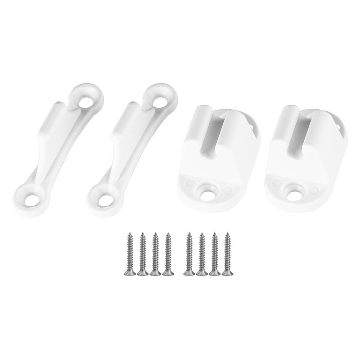 Sarini 2 Sets Locker Retainer Catch Caravan Door Retainer Catch Door Locker Catch Retaine T Shape Door Stop for RV Motorhome Camper Trailer Travel Baggage