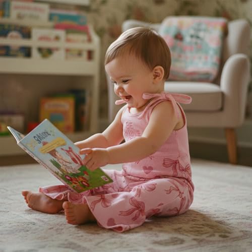 Image of Thanksgiving Baby Girl Outfit Toddler Turkey Romper Overalls Jumpsuit