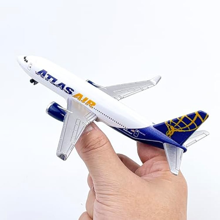 Airplane Model, Atlas Planes Die-cast Metal Aircraft Suitable for Collection and Desktop Decor