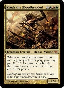 Magic The Gathering - Kresh The Bloodbraided - Shards of Alara