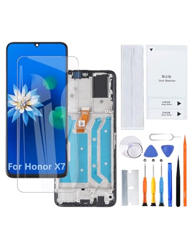 Écran LCD Honor X7 vitre tactile CMA-LX3 kit de rechange noir
