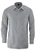 Produktbild OLYMP Luxor modern fit Hemd Langarm New Kent Kragen Chambray, Größe 42, Farbe Hellgrau