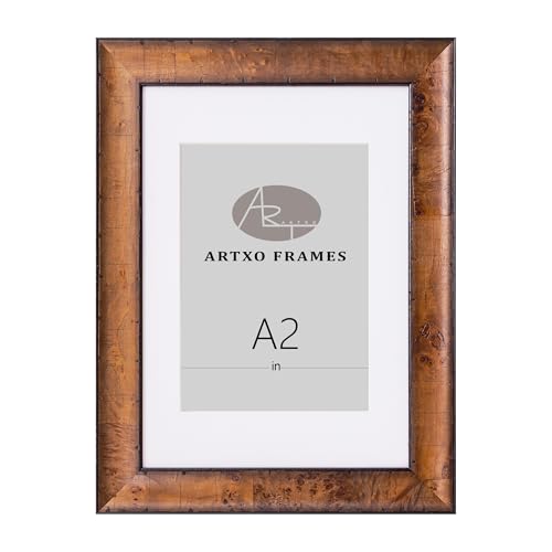 ArtXO Eco-Friendly A2 Reclaimed Wood Frame - Natural Wood Grain