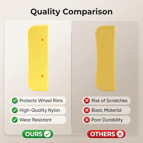 Image of Zerone Tire Machine, Tire Shovel Plastic Sleeve Bead Breaker Cover Coats Bead Breaker Shovel Protector Cover for Tyre Detachable Wheel Changing Machines