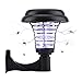 Produktbild LED Solar Insektenvernichter, UV Bug Zapper Moskito-killer LED Garten Lampe, 2-In-1 Mückenlampe Wandleuchte für Outdoor Camping Wandern Hinterhof, IP65 Wasserdicht