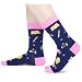 HAPPYPOP School Counselors Appreciation Gifts - Funny Socks for Women Men National Counselor Week Birthday Back-to-School Christmas
