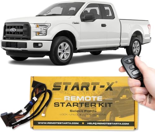 Start-X Remote Starter Kit for Ford F-150 15-20, F-250/F-350 17-21, Ranger 19-23, Transit Connect...