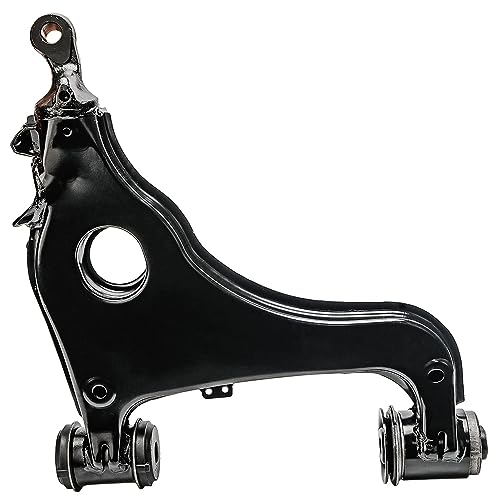 Image of Detroit Axle - RWD Front Suspension Kit for Mercedes-Benz E320 E420 E430 E55 AMG, 2 Upper Control Arms with Ball Joints 2 Lower Control Arms Replacement