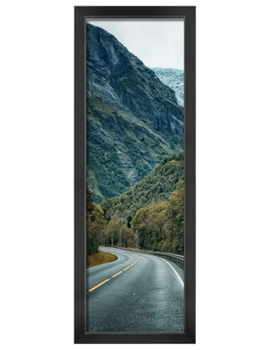 LaVie Home 5x15 Picture Frame Black Panoramic Picture Frame for Wall Decoration Classic Black Minimalist Style Suitable for Decorating Houses Offices Hotels1 Pack