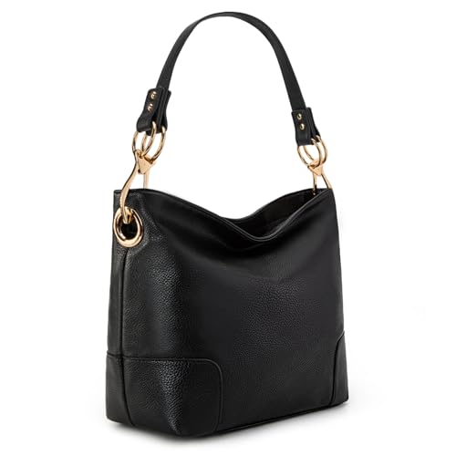 Montana West Hobo Bags for Women Purses and Handbags Ladies Bucket Shoulder Bags,MWC-128BBK