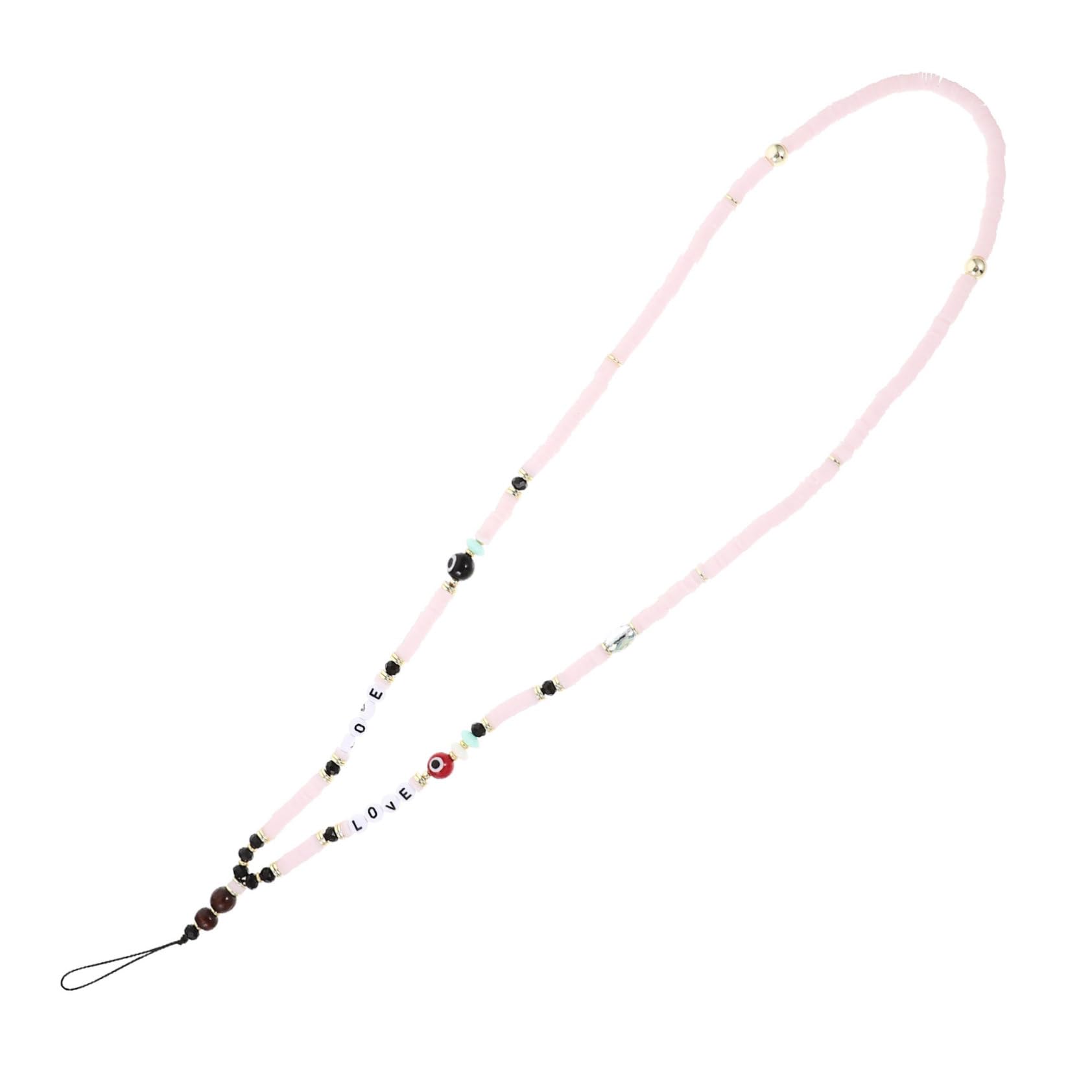 Gadpiparty Cadena Étnica Sencilla Para Teléfono Pulsera Con Tarjeta De Pantalla Correa Para Teléfono Celular Correas Para La Muñeca Cordón Con Cuentas De Ojo Amuletos De Mano Cordón