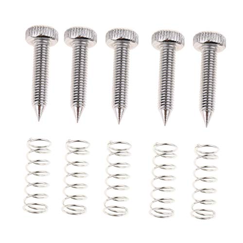 Juego de tornillos y resortes para pedal de batería (5 piezas) miniatura 5