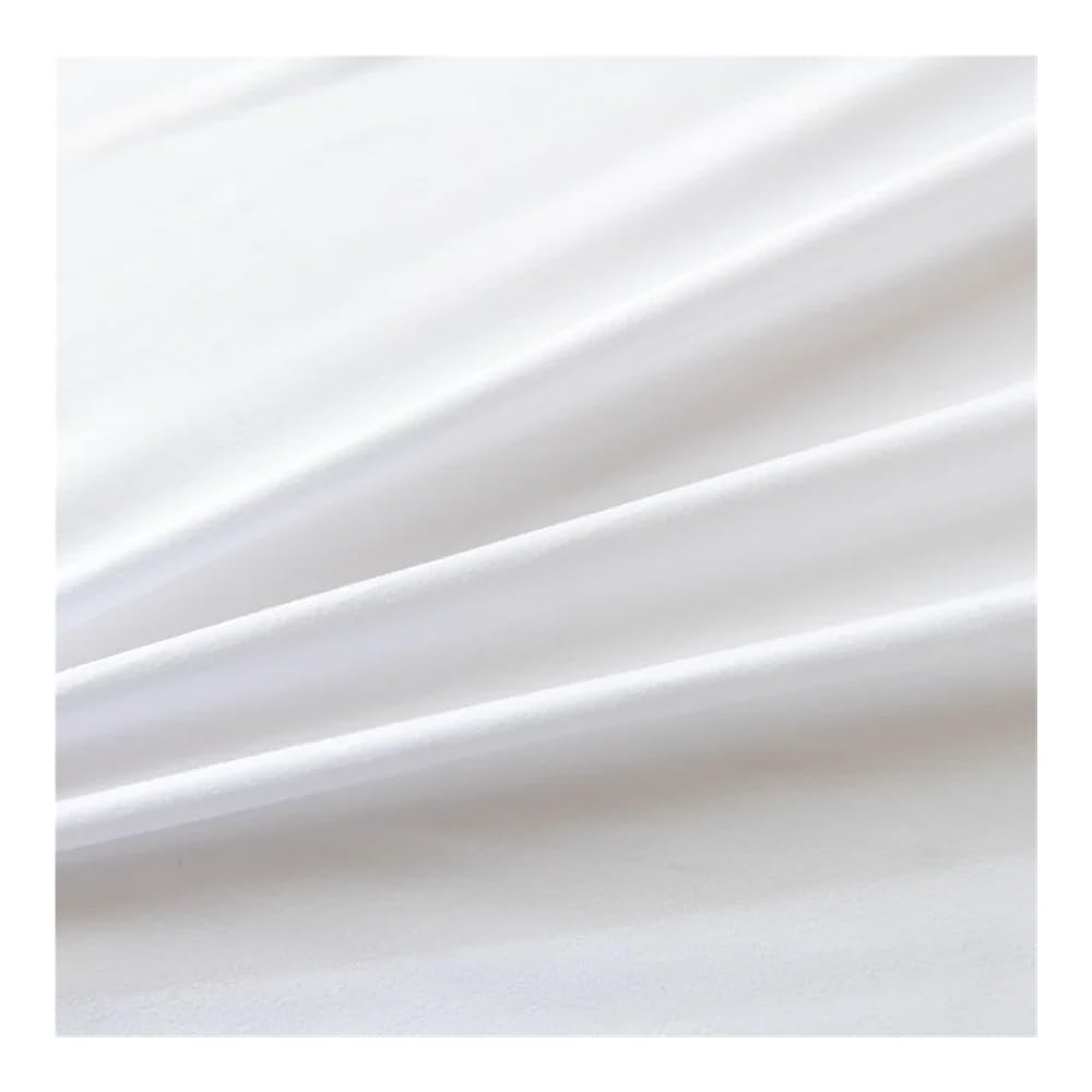 Fodera per rete in tinta unita a quattro angoli con fascia elastica spazzolata, per letto matrimoniale e letto matrimoniale (senza federa) (Niuzailan, 150 x 200 x 45 cm, 1 pezzo)
