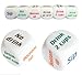 Ultimate Party Dice Game - 2 Pieces of Fun for Your Next Gathering Perfect for Bachelorette Parties, Halloween, Christmas, Graduation and Bar Games Get Ready for a Party Games Frenzy