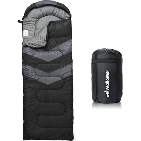 MalloMe Ultralight Sleeping Bag for All Seasons Cover