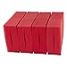Produktbild LTWHOME Mittlerer Rot Filterschwamm Ersatzschwamm für Oase Biotec Screenmatic 18/36 Neutral (8 Stück)