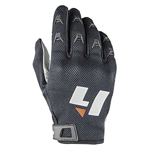 Gants de moto enduro He1241 motocross impact noir taille S