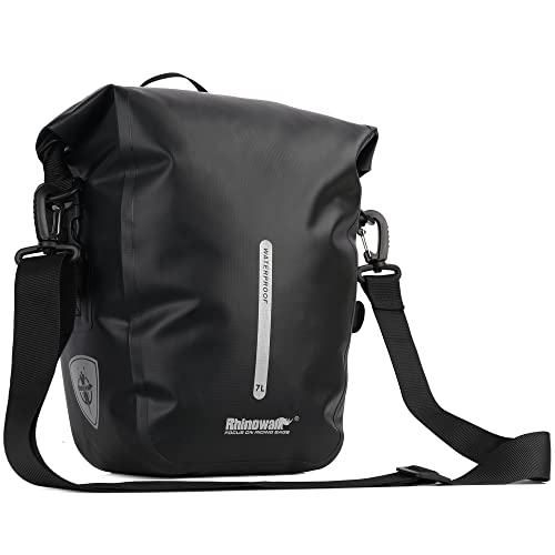 Rhinowalk Fahrrad Gepäckträgertasche Wasserdicht 7L Fahrradtasche für Gepäckträger Fahrrad...