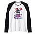 Poupée japonaise Kawaii Geisha Kokeshi - Vague - Chat porte-bonheur Manche Raglan