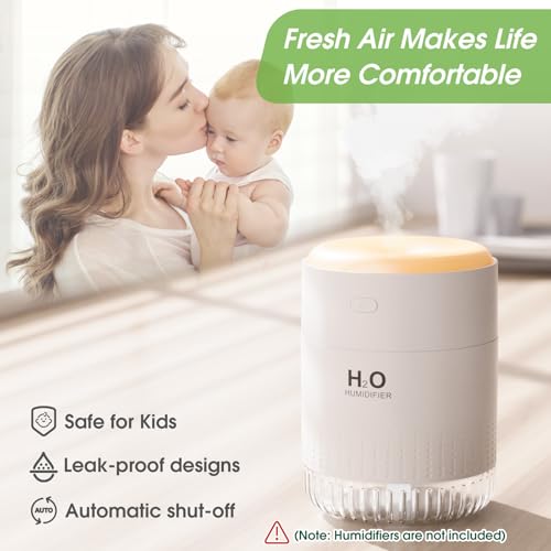 Image of 10 Pieces Humidifier Sticks Filter，Replacement Wick Humidifiers Filter Sticks, Humidifier Sticks Cotton Filter Refill Sticks Filter Replacement Parts for KARFUN 350ml Mini Humidifier
