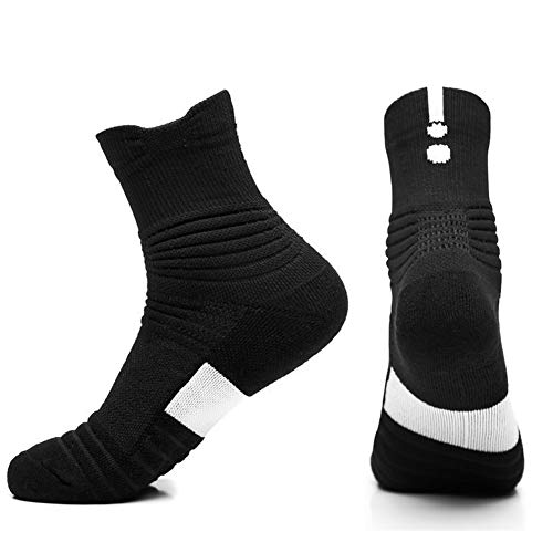 Performance Ankle Athletic Socks Comfort Cushioned Breathable Compression Running Sports Socks Men Pack (5 Pairs Pack)4