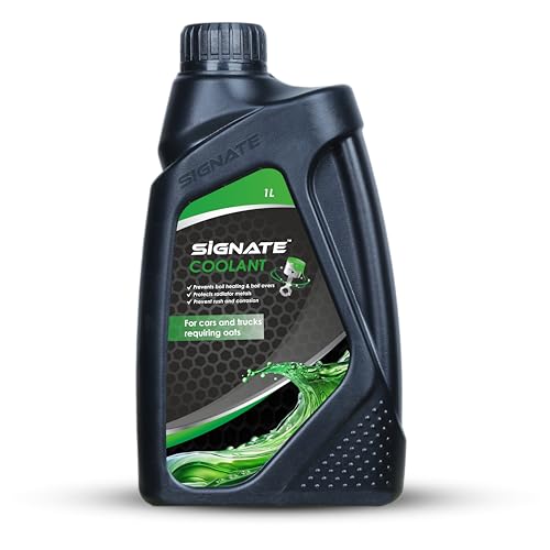 Image of Signate Coolant Water for Cars Premium Engine Coolant Liquid - 1L Compatible with Most Vehicles