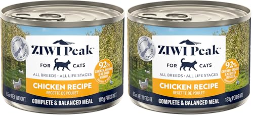 Image of ZIWI Peak Wet Cat Food - All Natural, High Protein, Grain Free, Limited Ingredient, with Superfoods (Chicken, 6.5oz Cans), (Pack of 24)