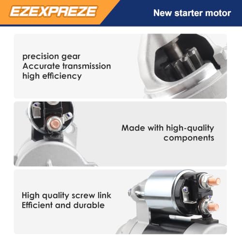 Image of Ezexpreze 19319 Starter for Honda GXV630, GXV660, GXV690, GXV690R, GXV690H, GXV690RH All 12V CCW 10 Teeth Starter Replace# 428000-6420, 31200-Z6M-003, DV5E3