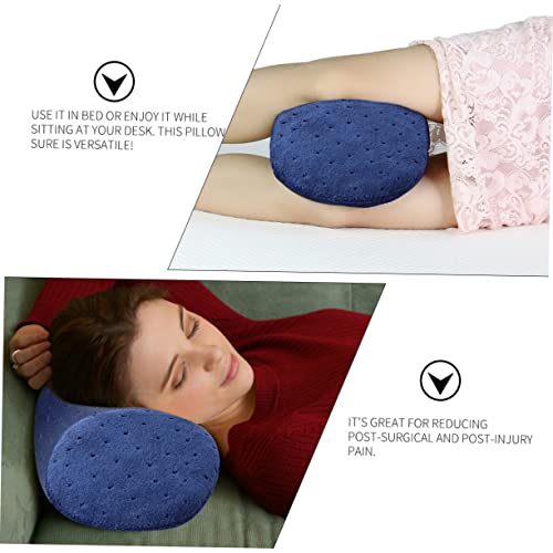 Oreiller cervical mousse à mémoire de forme ergonomique pour lit et bureau