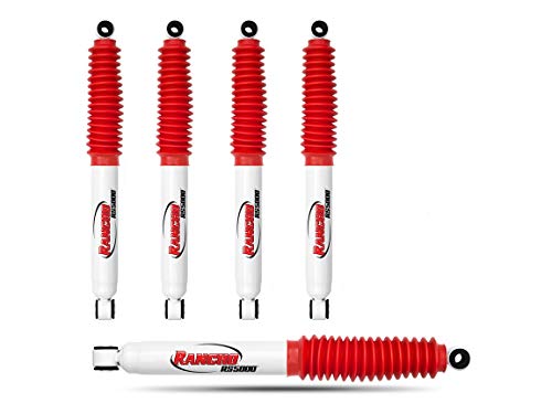 Rancho RS5000 Shocks & Steering Stabilizer kit - 99-04 Ford F-250 Super Duty 4WD