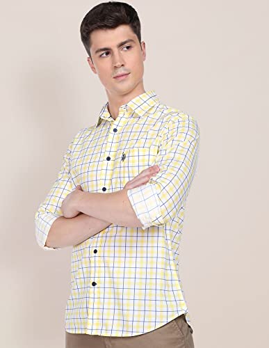 Image of U.S. POLO ASSN. Men's Cotton Regular Fit Shirt