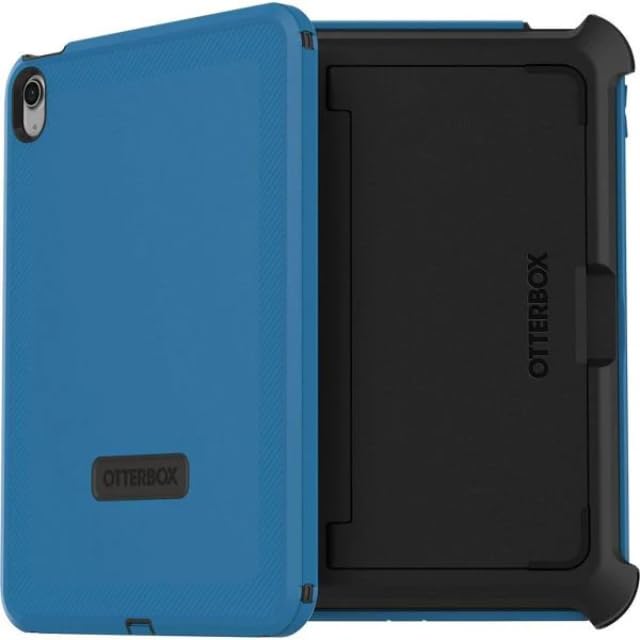 Image of OtterBox Defender Series Case for iPad (A16) & iPad 10th Gen - Aqua Explorer, Rugged, Durable, Multi-Layer Protection