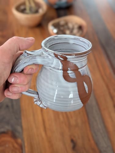 Taza artesanal de cerámica con acabado Shale miniatura 7