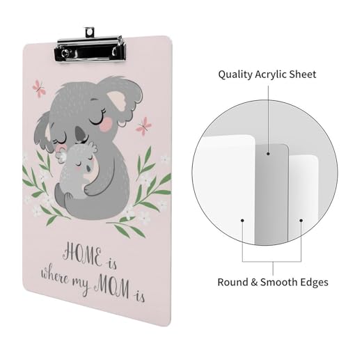 Porte-formulaires clipboard koala pour papier documents A4