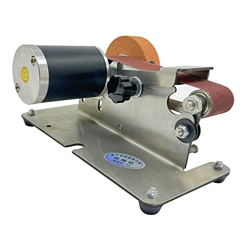 Mini Ponceuse à Bande 30mm Avec 10 Bandes Abrasives - 4000-9000 RPM, Alimentation AC 100-240V, Pour Affûtage Et Polissage - 6